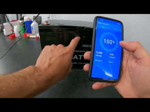 ReLiBatt 12v 100ah LiFePO4 Smart battery with Bluetooth and Heating!