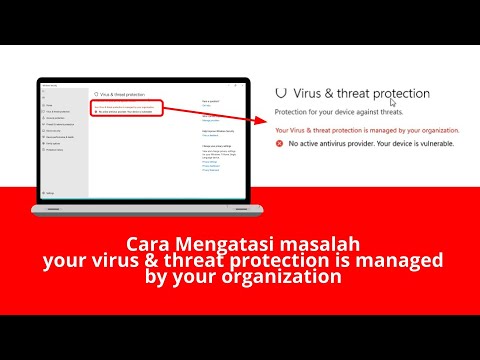 How To Fix your virus & threat protection is managed by your ...
