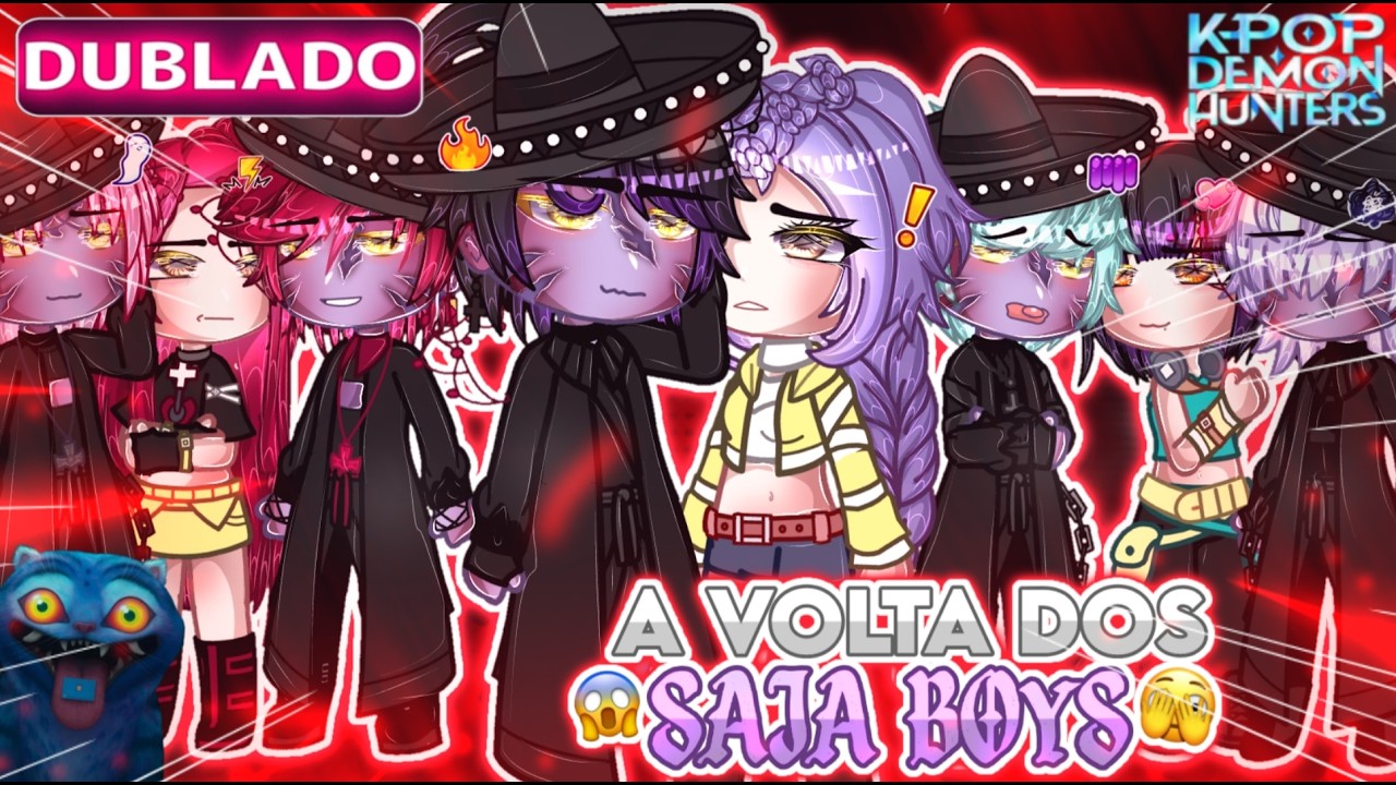 😳 || A Volta Dos Saja Boys || 🫣 Mini filme [ DUBLADO ] Gacha Club 