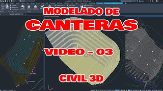 Civil3D CANTERAS  VIDEO 03 (Taludes y Banquetas)