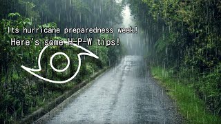 // Hurricane Preparedness week | how to stay safe this season!