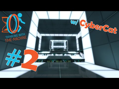 Видео: Thinking with Time Machine (слепое прохождение) #2 - Боты-вандалы и внезапный Борей [Portal 2 Mod]