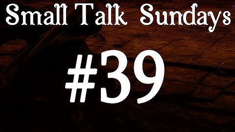 Small Talk Sunday [39]: Exceedingly Limited Thoughts on FanFest and more Q&A