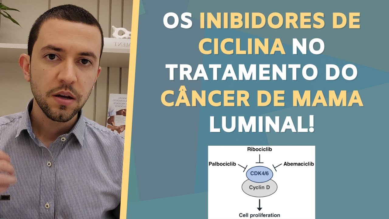 Os INIBIDORES DE CICLINA no tratamento do CÂNCER DE MAMA LUMINAL!