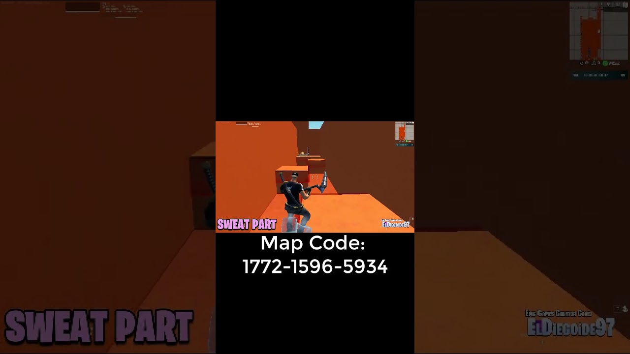 😎SWEAT DEATHRUN 💥Code: 1772-1596-5934❗ FORTNITE PARKOUR & DEATHRUN