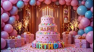 Magical Happy Birthday song 🎊🎉lets celebrate 🥳