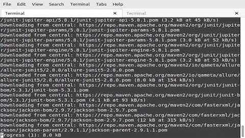 Testing {{ java maven surefire allure junit5 }} sieve segment cli