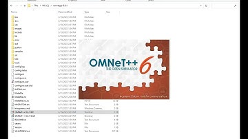How to install omnet++ V6 in windows 10 and use Tictoc tutorial