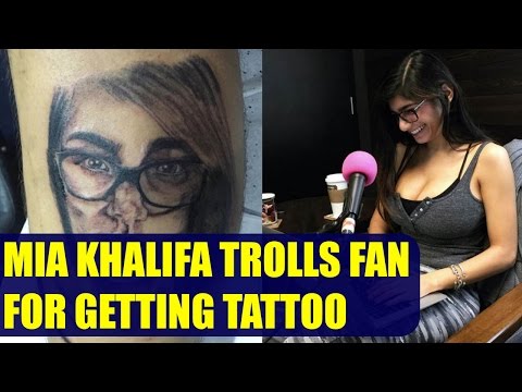 Mia Khalifa slams fan for getting tattoo of her face on leg | Oneindia News
