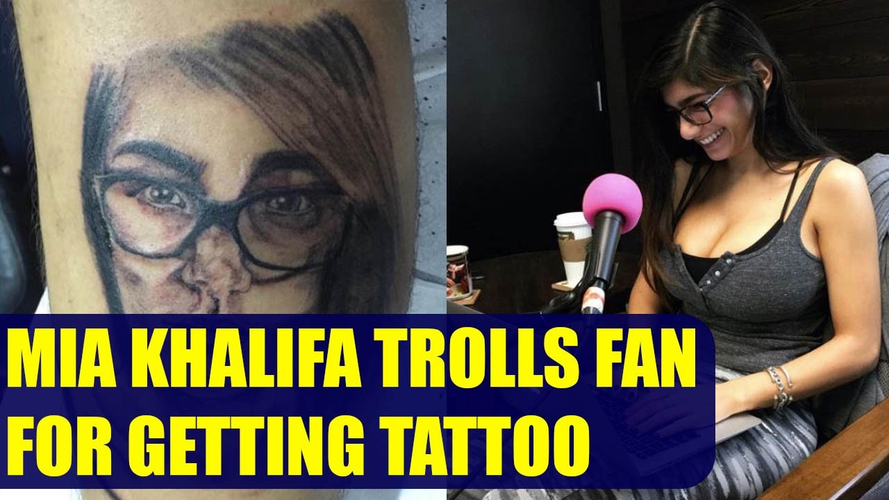 Mia khalifa helps fan