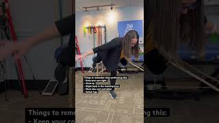 Single Leg Pass with Dumbbell