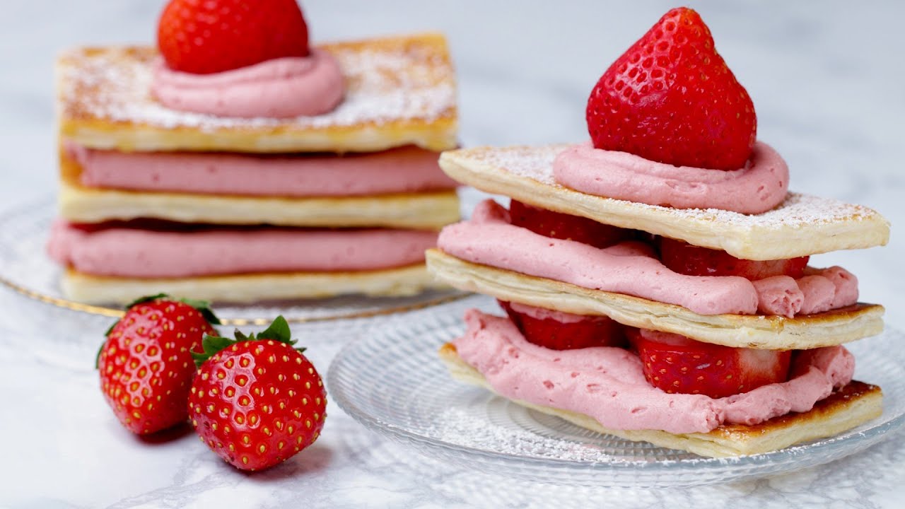  / Strawberry Mille-Feuille Cheesecake