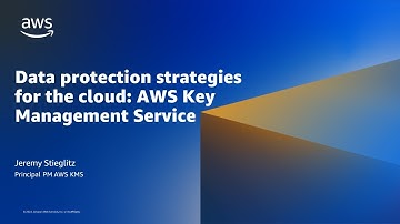 Data protection strategies for the cloud - AWS Online Tech Talks