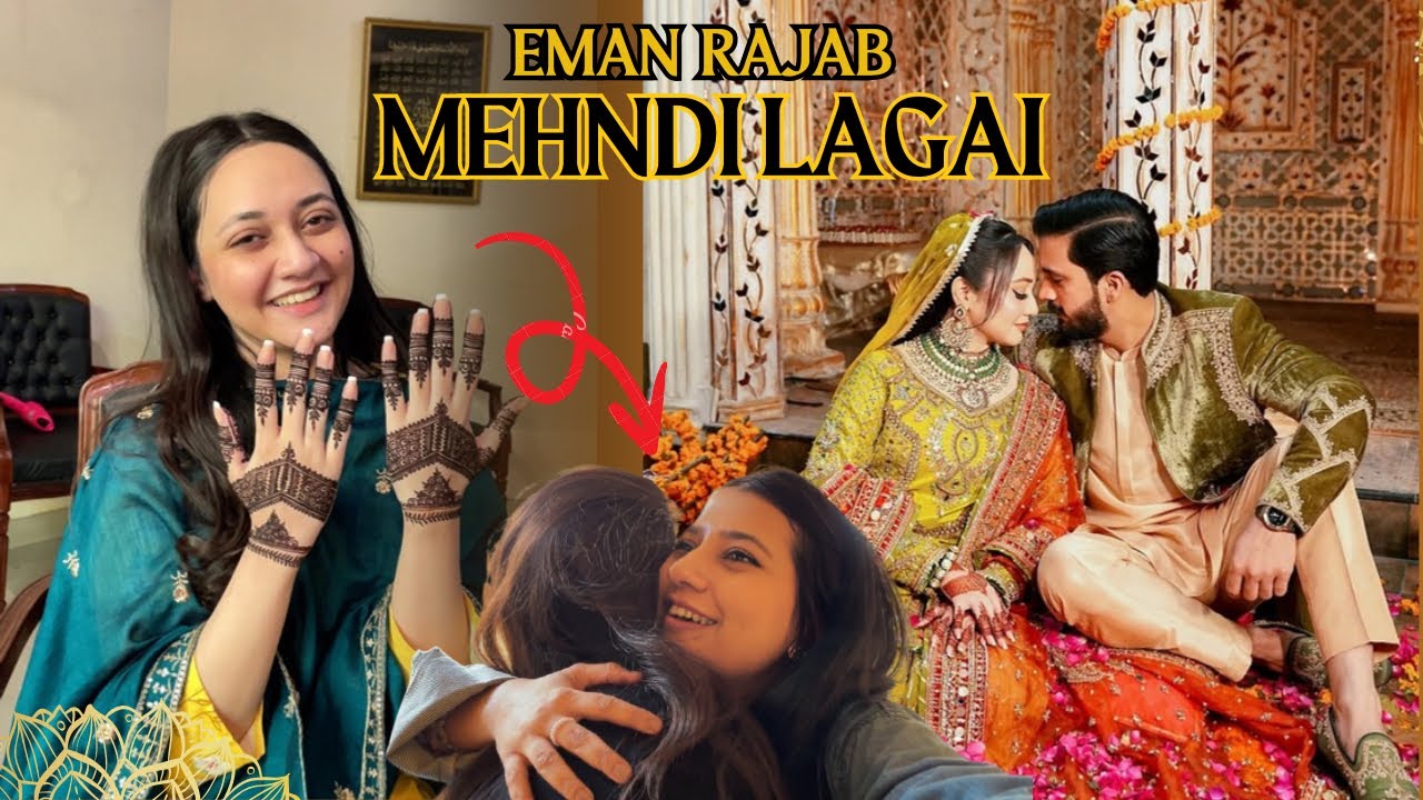 Rajab ki Eman ko manay lagai Mehndi | How was my experience? |💍♥️