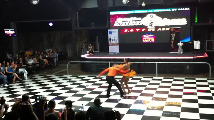 Billy Corado  y Natalia ulloa Costa Rica Salsa Ope...