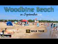 Woodbine Beach in September  ||  Woodbine Beach Park Toronto  ||  4K Virtual Walk Tour