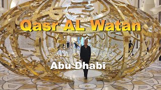 Qasr Al Watan. Abu Dhabi. 4К.