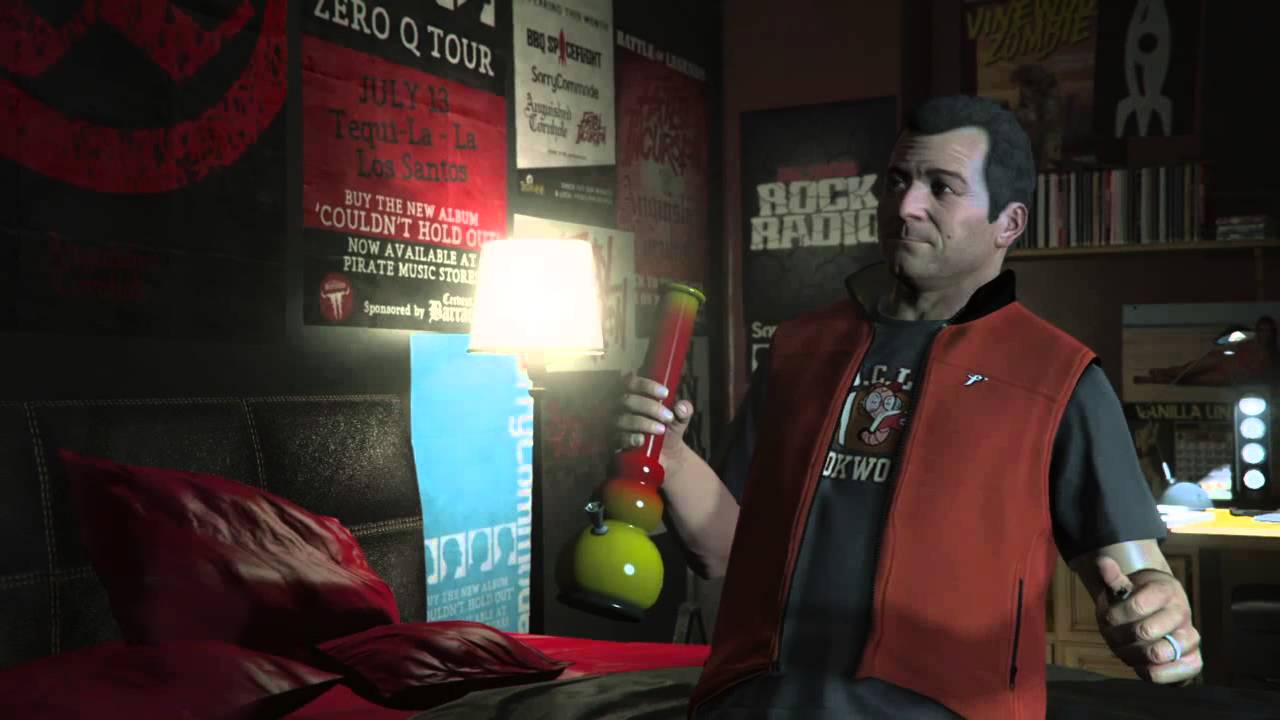 Michael in a bong trip