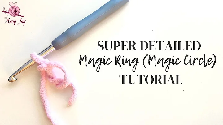 Slow & Super Detailed Explanation on How to Make A Magic Circle (Magic Ring) For Beginners Tutorial