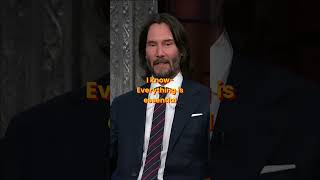 Keanu Reeves on Decluttering and Fear #shorts