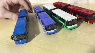 картинка: Игрушечный мини автобус с гармошкой - 4 цвета