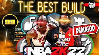 THE BEST BUILD IN NBA 2K22 CURRENT GEN - MAX SPEED AND STRENGTH BEST SMALL FORWARD BUILD