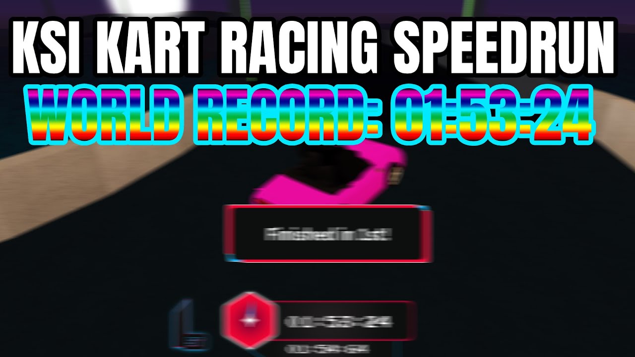 KSI Launch Party Kart Racing Speedrun (WR: 01:53:24) - YouTube