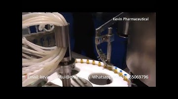 Automatic High Speed Rotary Type Oral Liquid Syrup Filling Capping Production line