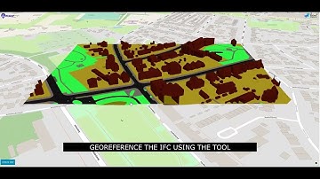 IFCGREF - Demo use N3D data to georeferenced IFC
