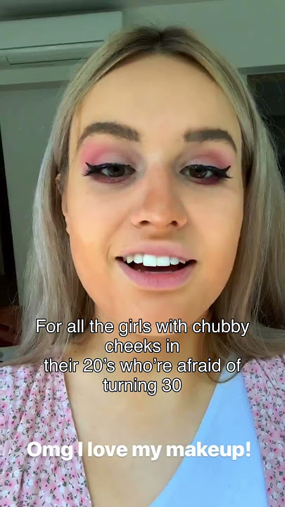 For girls with chubby cheeks