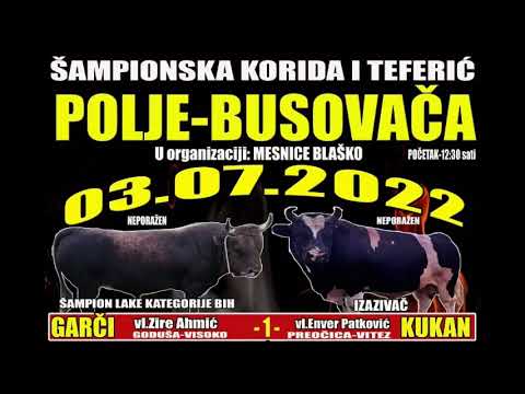Šampionska korida i teferić Polje - Busovača (kod Blaževića)