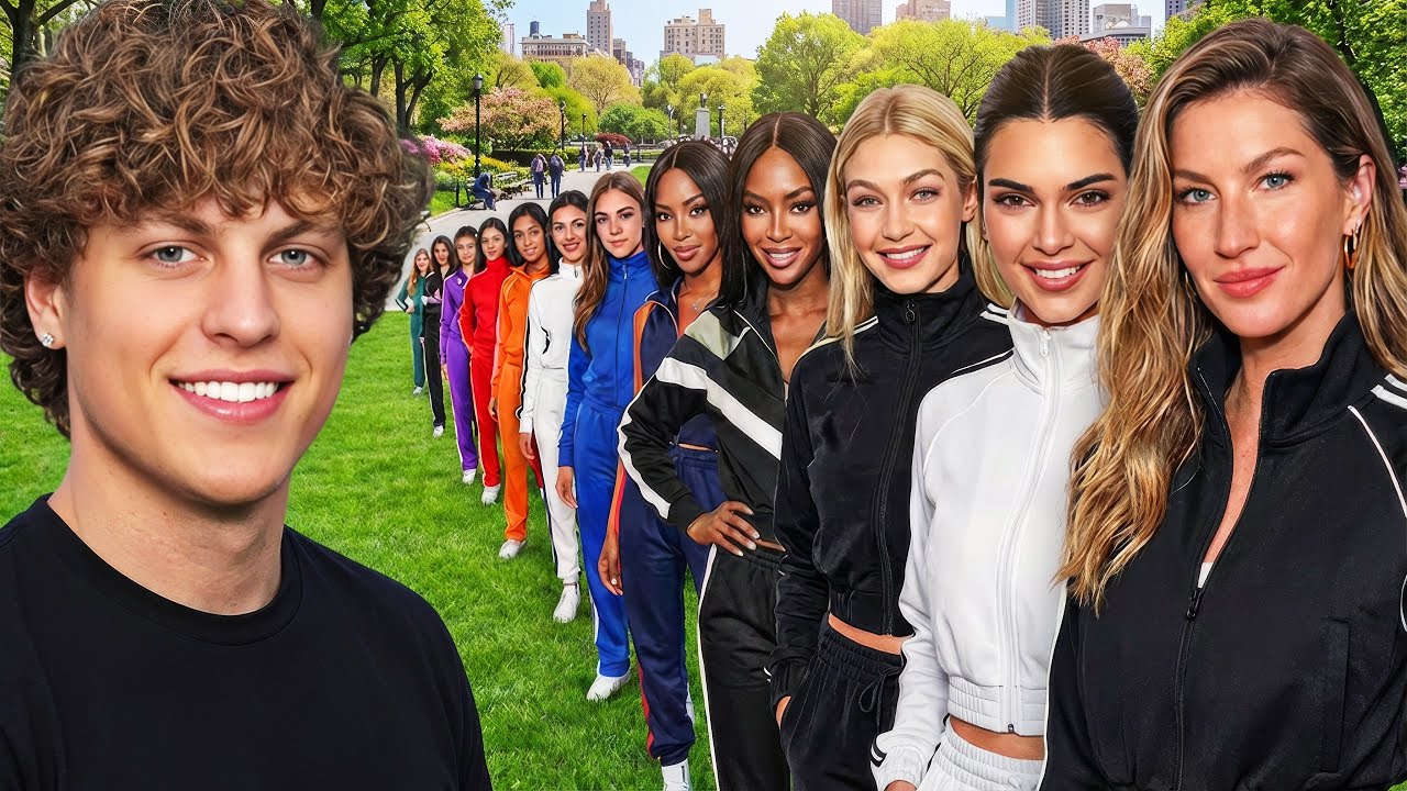 I Tried To Rizz Supermodels... - YouTube