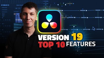 Top 10 New Features - DaVinci Resolve 19 !!! (Studio) It