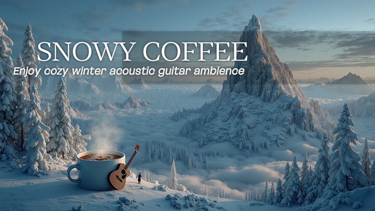 Расслабляющие акустические мелодии для снегопада