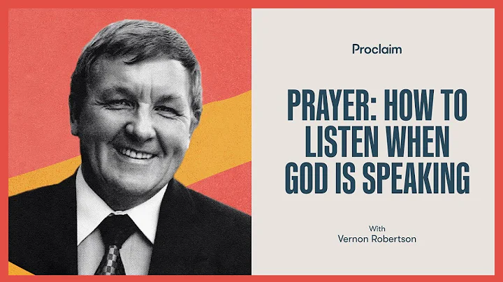 008: Prayer: How to Listen when God is Speaking wi...