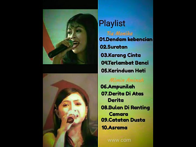 full Lagu Terbaik Mimin Aminah dan Tia Monika.. class=