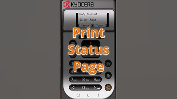 Kyocera｜Print status page Tutorial｜Easy｜列印狀態頁教學｜English Subtitle｜ECOSYSPA5500x, PA6000x