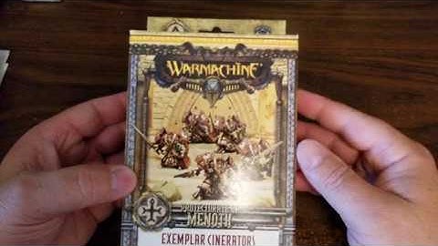 WARMACHINE: Protectorate of Menoth. Unboxing /Review
