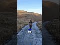 Treacherous Roads: Ice and Wheel Spinning! #shorts