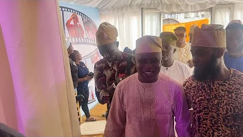 WASIU HARUNA ISHOLA ARRIVAL TO HIS ALBUM LAUNCH LIVE IN LAGOS 