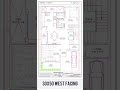 30x50 Feet West Facing Plan L 1500 Sq Ft L Visual Maker 30x50 Feet West Facing Plan L 1500 Sq Ft L Visual Maker