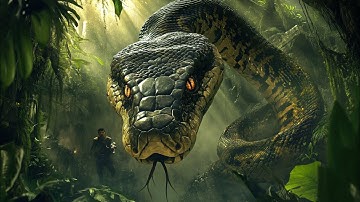 【2025 Newest Movie】Giant python & snake swarm attack!🐍Expedition team dragged by python, dangers!