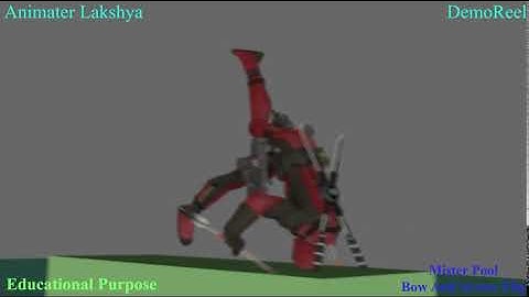 Bow and Arrow Action Animation