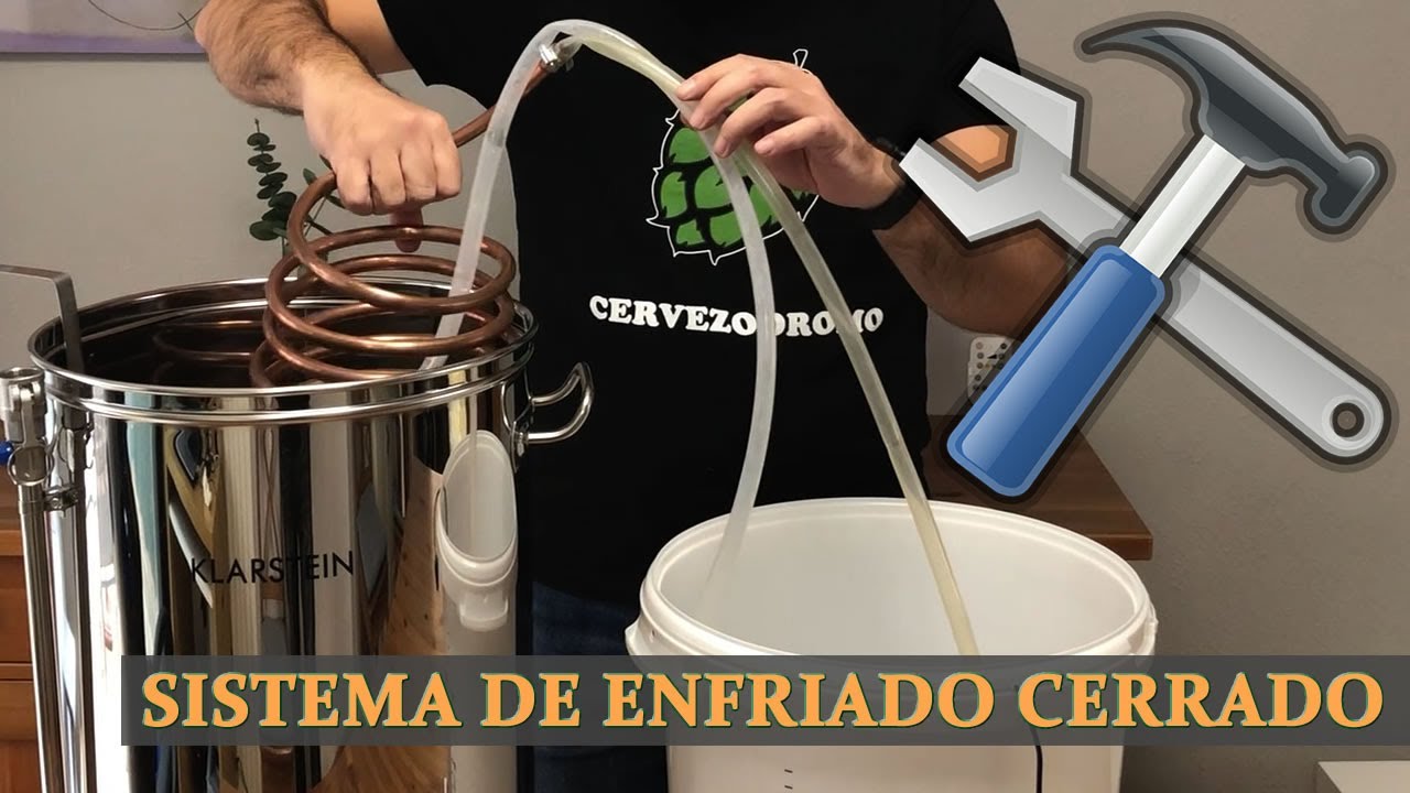 Hacer CIRCUITO ENFRIADO ✅ Cómo ENFRIAR MOSTO cerveza artesanal