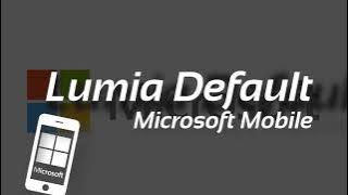 Lumia Default Ringtone - Microsoft Mobile