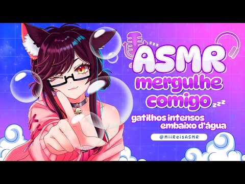 UNDERWATER ASMR: Only wet triggers in this video
