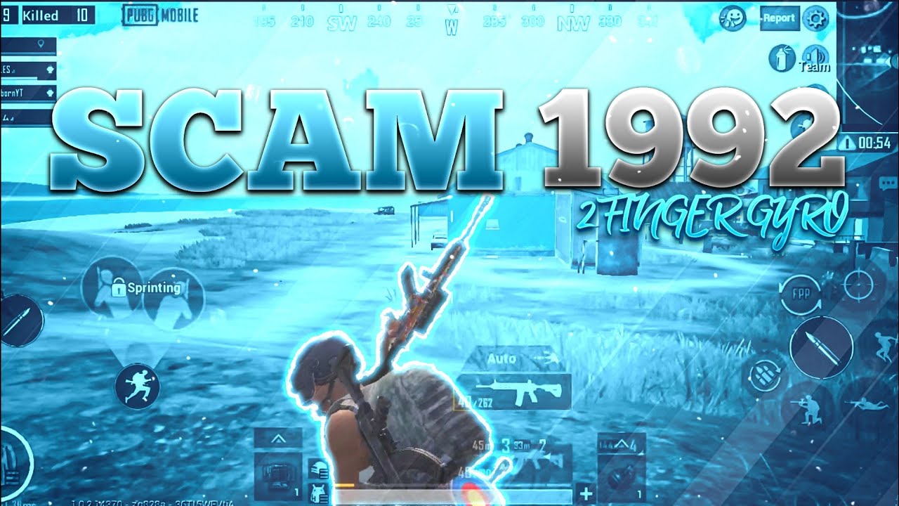 SCAM 1992 | THUMB + GYRO REALME 3 PRO |  PUBG MOBILE EXTREME MONTAGE