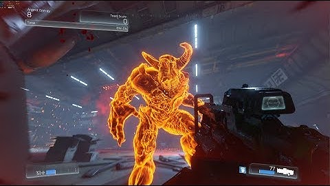 Doom SnapMap - Escape Orphic Facility LVL3B - 1440p/100fps