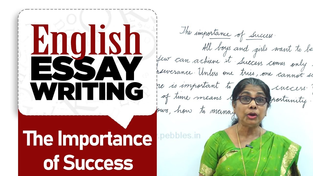 essay the importance of success