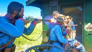 US Army vs Cuban Military | Red Dead Redemption 2 NPC Wars 72
